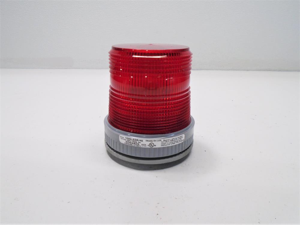 Edwards Adapta-Beacon Steady On LED Beacon Light, Red, 105SLEDR-N5